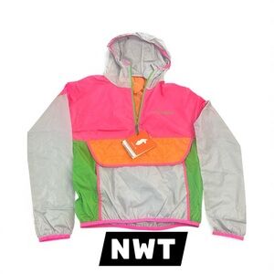 🔥 NWT Cotopaxi Teca Windbreaker Half Zip Popsicle Colorway Women’s XS Unisex WXS